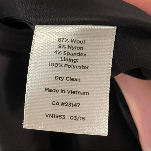 Talbots Womens Black Short Sleeve Dress Size 8 - Picture 8 of 8